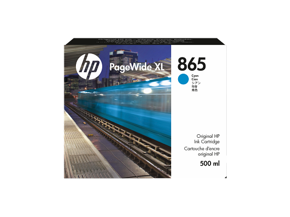 HP 864/HP 865 500-ml PageWide XL Ink Cartridge - Image 3