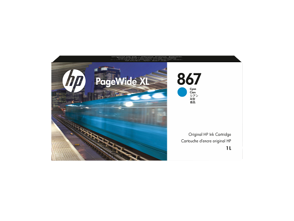 HP 866/HP 867 1-Liter PageWide XL Ink Cartridge - Image 3