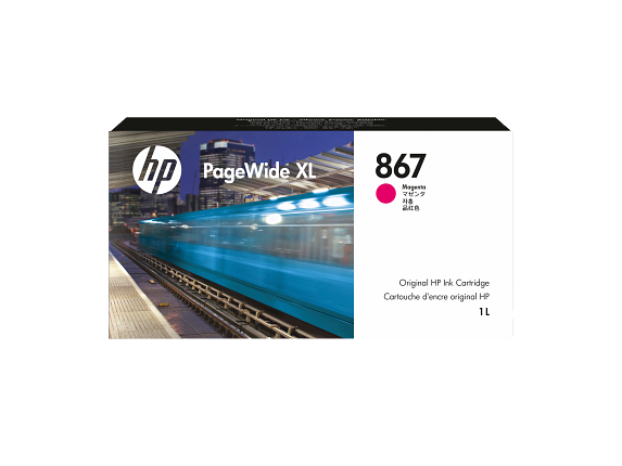 HP 866/HP 867 1-Liter PageWide XL Ink Cartridge - Image 4